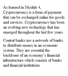 Exchange Rates, Crypto and China